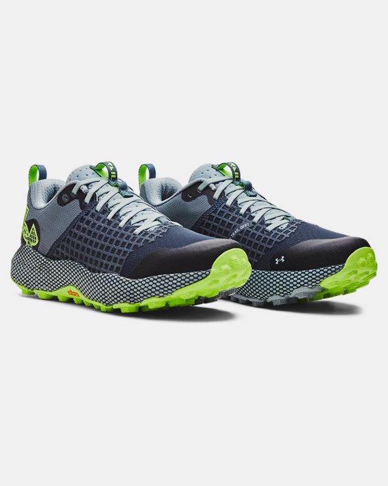 Unisex UA HOVR™ Ridge Trail Running Shoes, Gray, pdpMainDesktop image number 3